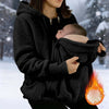 Warm Fleece Baby Carrier Hoodie