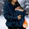 Warm Fleece Baby Carrier Hoodie