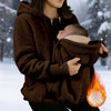 Warm Fleece Baby Carrier Hoodie