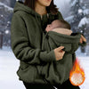 Warm Fleece Baby Carrier Hoodie