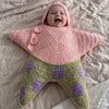 Crocheted Starfish Baby Romper