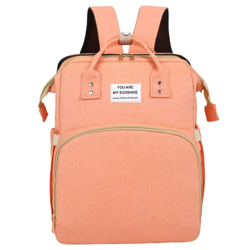 Portable Folding Diaper Backpack