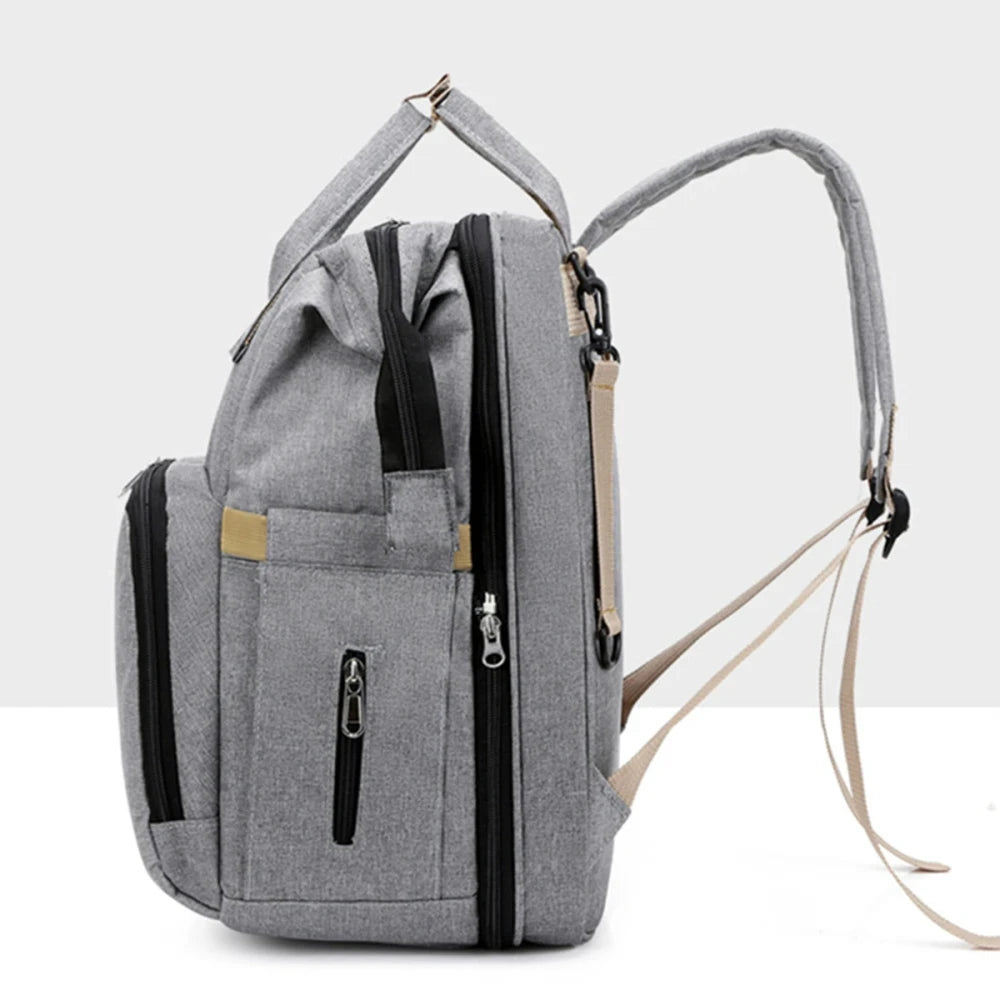 Portable Folding Diaper Backpack