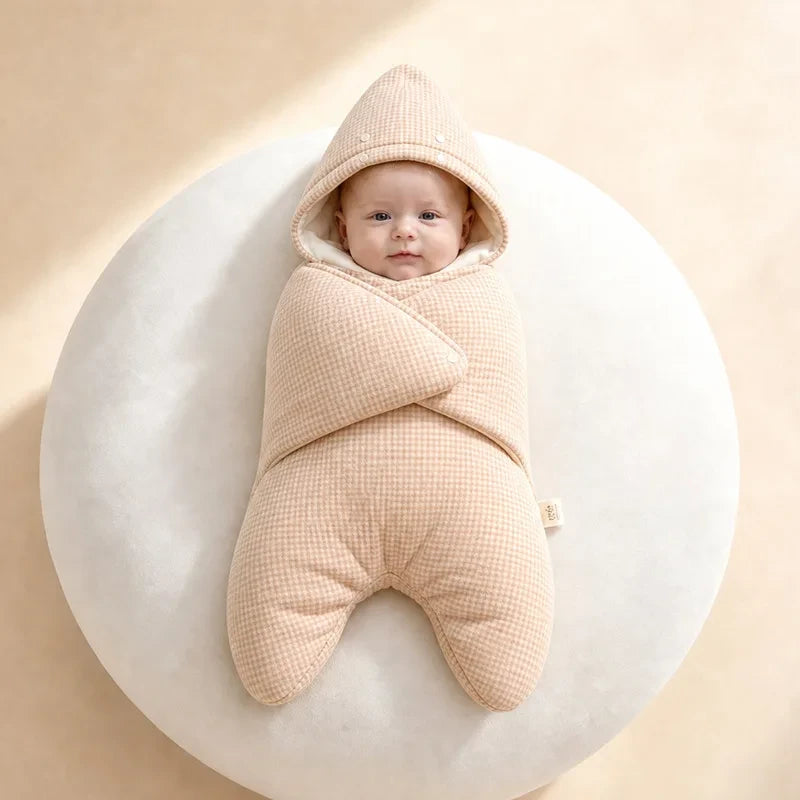 Cartoon Hooded Baby Romper