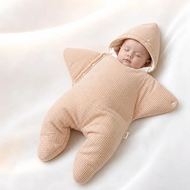 Cartoon Hooded Baby Romper